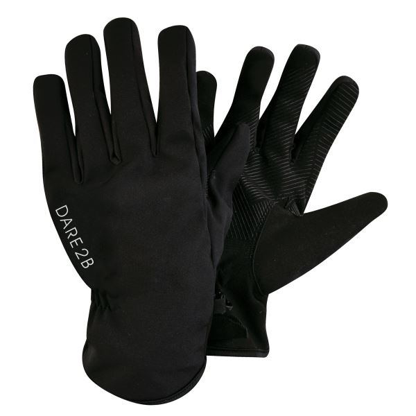 Pánske softshellové rukavice Dare2b PERTINENT čierna