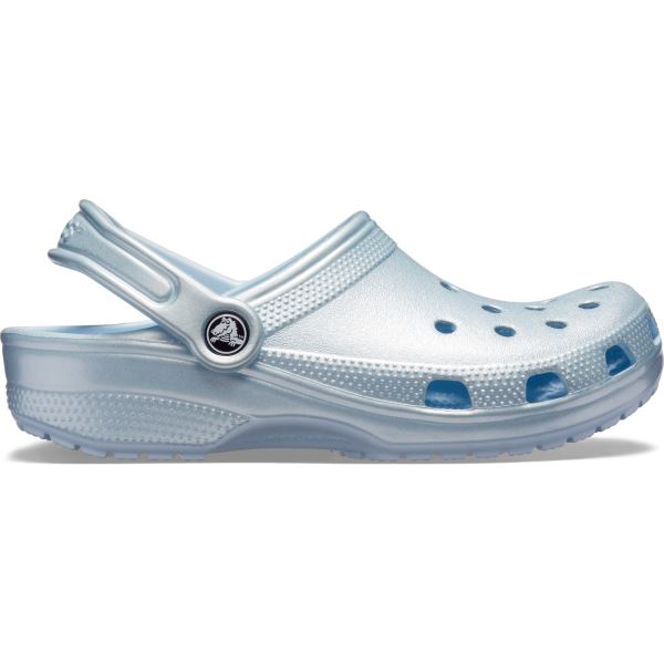 Unisex topánky Crocs CLASSIC METALIC Clog modrá
