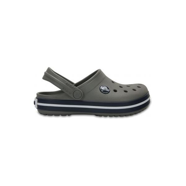 Detské topánky Crocs Crocband sivá / modrá