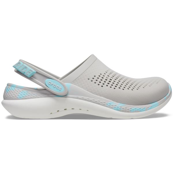 Dámske topánky Crocs LiteRide 360 MARBLED svetlo šedá/tyrkysová