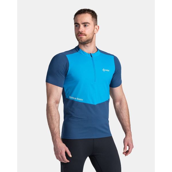 Pánske bežecké tričko Kilpi KERKEN-M tmavo modrá