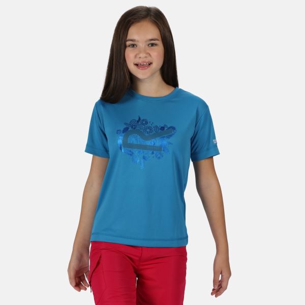 Detské funkčné tričko Regatta ALVARADO V modrá