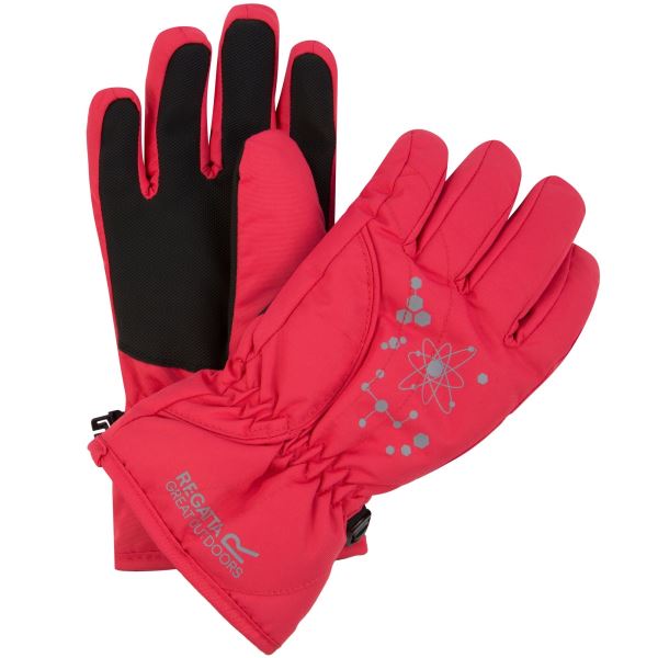 Detské zimné rukavice Regatta Arli II ružová