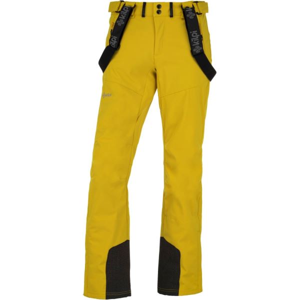 Pánske lyžiarske nohavice Kilpi RHEA-M žltá