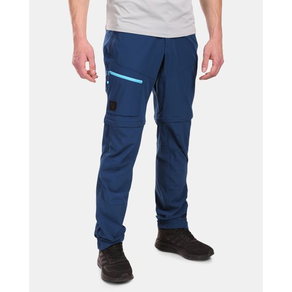 Pánske outdoorové odopínacie nohavice Kilpi HOSIO-M tmavo modrá