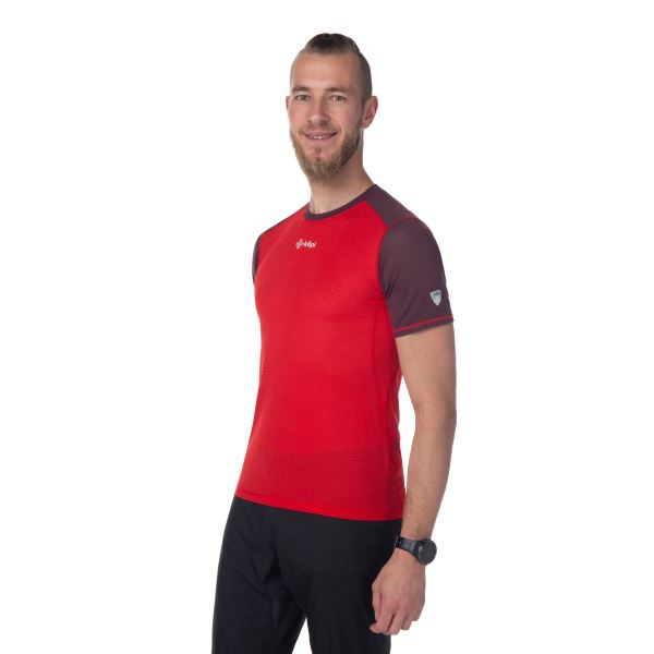 Pánske bežecké tričko Kilpi COOLER-M červená