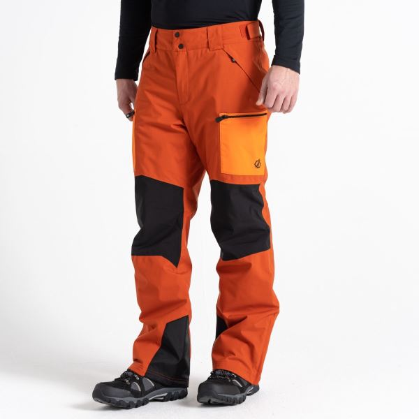 Pánske lyžiarske nohavice Dare2b BASEPLANT oranžová