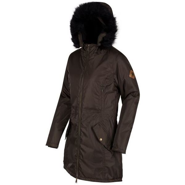 Dámsky zimný kabát Regatta LUCETTA tmavo khaki