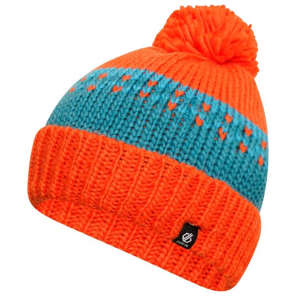 Detská zimná čiapka Dare2b BOFFIN II oranžová/modrá