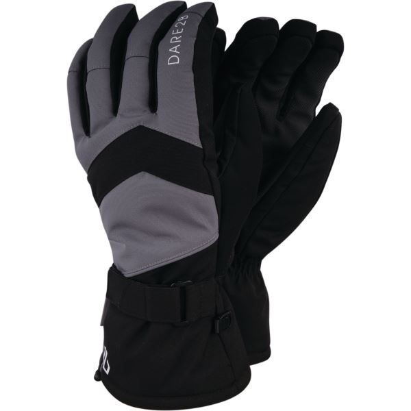 Zimné lyžiarske rukavice Dare2b PROBITY čierna / sivá