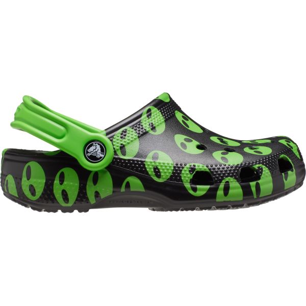 Detské topánky Crocs CLASSIC EASY ICON čierna