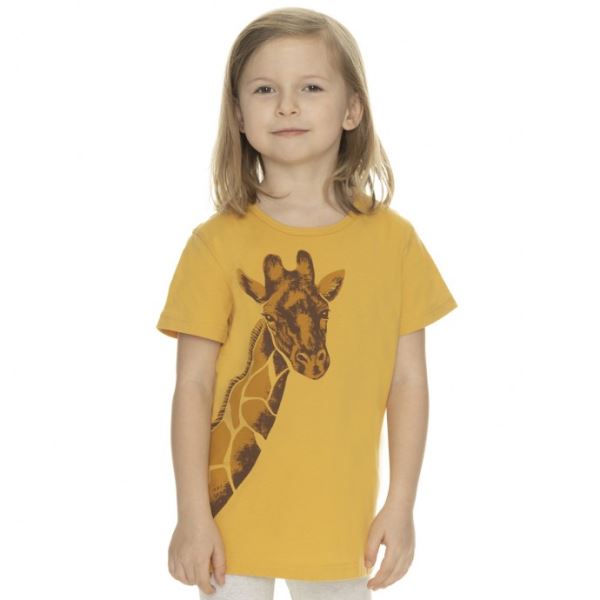 Detské tričko BUSHMAN JERRY V žltá