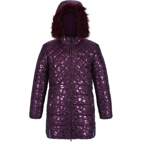Detský prešívaný kabát Regatta BERNADINE fialová