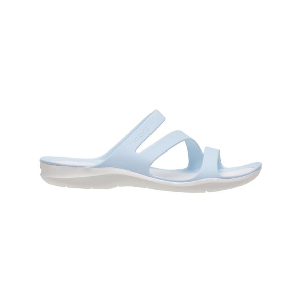Dámske sandále Crocs SWIFTWATER svetlo modrá / biela