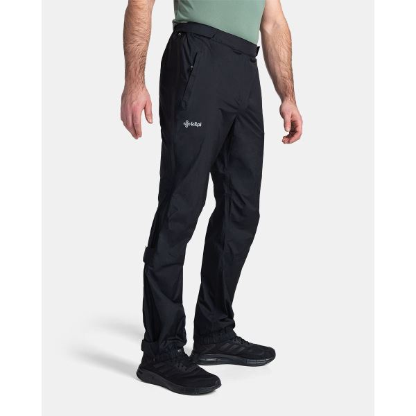 Pánske nepremokavé nohavice na outdoor Kilpi ALPIN-M čierna