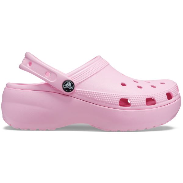 Dámske topánky Crocs CLASSIC PLATFORM svetlo ružová