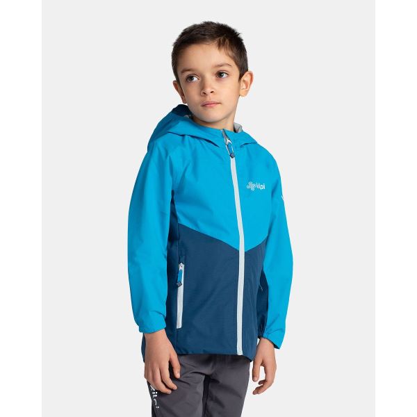 Chlapčenská outdoorová bunda Kilpi ORLETI-JB modrá