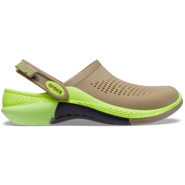 Unisex topánky Crocs LiteRide 360 OMBRE MARBLED hnedá/zelená