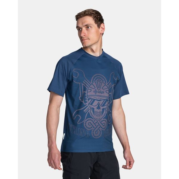 Pánske technické MTB tričko Kilpi REMIDO-M tmavo modrá