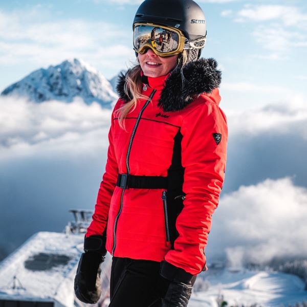 Dámsky lyžiarsky outfit CARRIE červená
