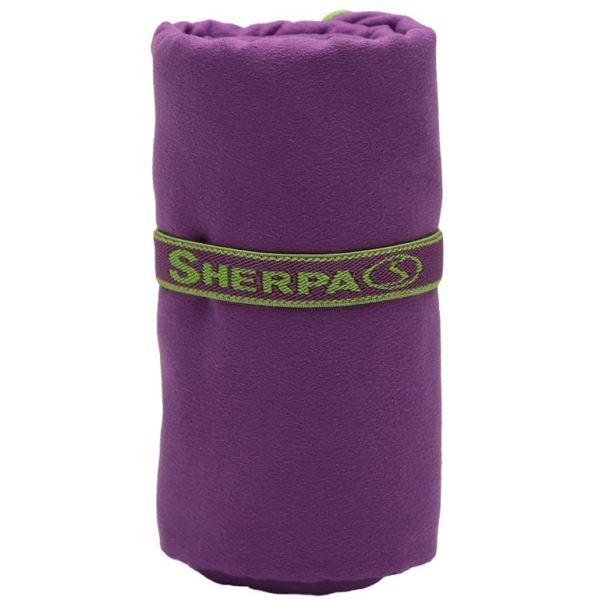 Rýchloschnúci uterák SHERPA fialová