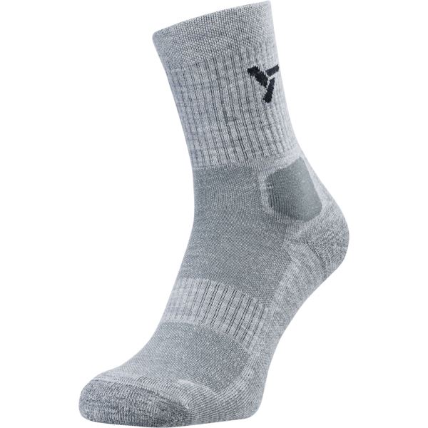 Unisex merino ponožky Silvini Lattari šedá/čierna