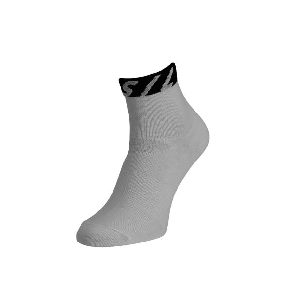 Unisex cyklo ponožky Silvini Airola biela