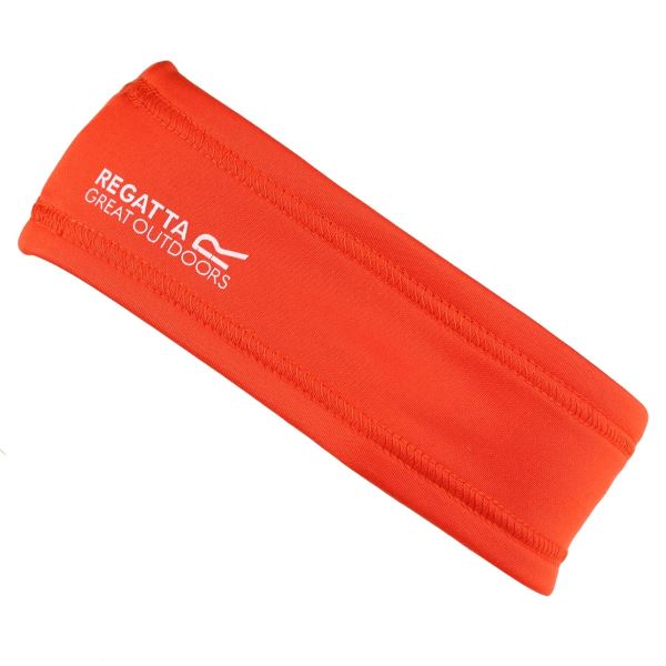 Dámska športová čelenka Regatta ACTIVE oranžová / červená