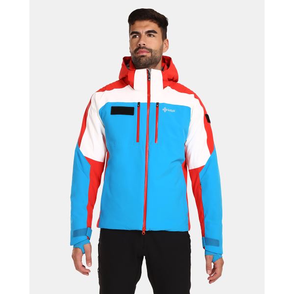 Pánska lyžiarska bunda Kilpi DEXEN-M modrá/červená