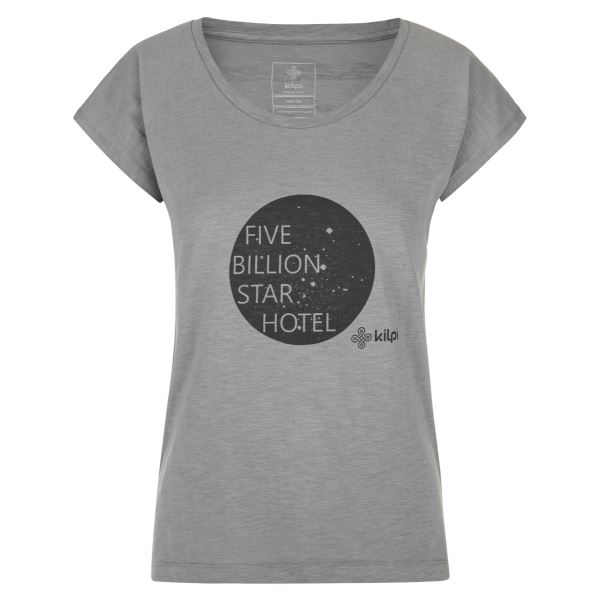 Dámske tričko Kilpi STAR-W svetlo sivá