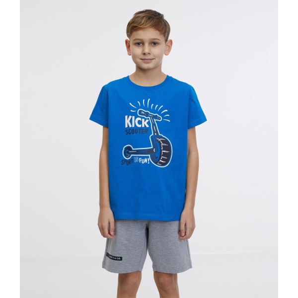 Chlapčenské tričko BLUTO SAM 73 modrá