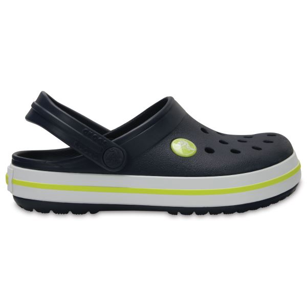 Detské topánky Crocs CROCBAND Clog K tmavo modrá / zelená