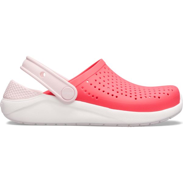 Detské topánky Crocs LiteRide Clog K ružová / biela