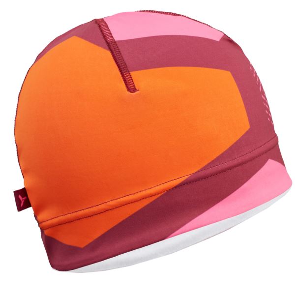 Unisex elastická čiapka Silvini Averau ružová/oranžová