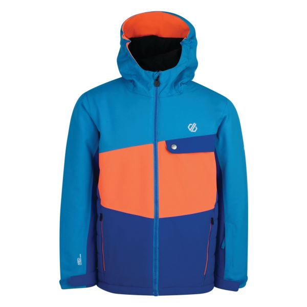 Detská zimná bunda Dare2b WREST modrá / oranžová
