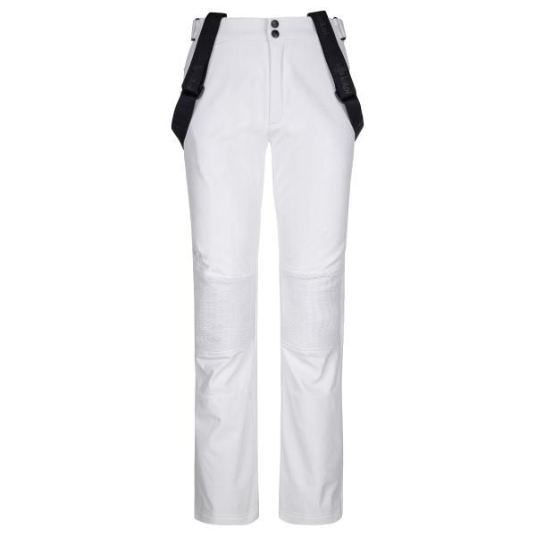 Dámske softshellové lyžiarske nohavice Kilpi DIONE-W biela