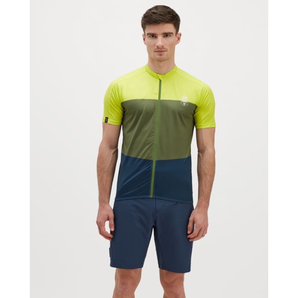 Pánsky MTB dres Silvini Turano Pre zelená/modrá