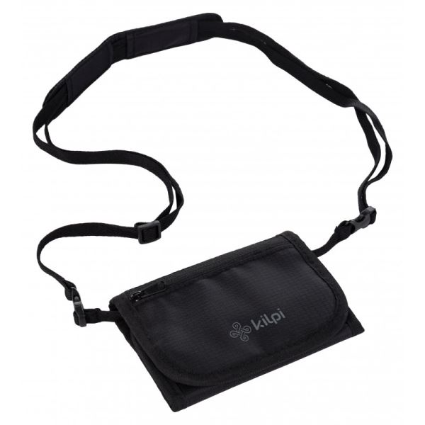 Unisexová outdoorová peňaženka Kilpi PAYA-U čierna UNI