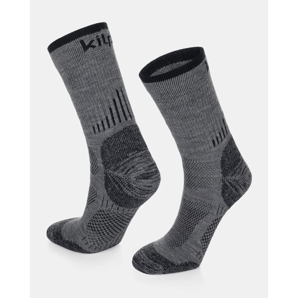Unisex outdoorové ponožky Kilpi MIRIN-U svetlo šedá