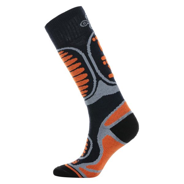 Detské lyžiarske ponožky Kilpi ANXO-J oranžová