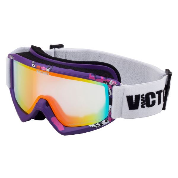 Detské lyžiarske okuliare Victory SPV 630 fialová