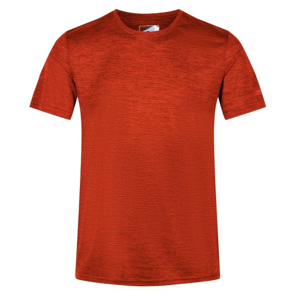 Pánske tričko Regatta FINGAL EDITION červenooranžová