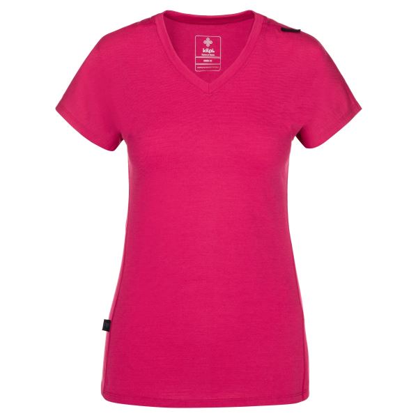 Dámske funkčné tričko Kilpi Merino-W ružová