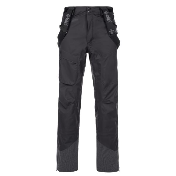 Pánske 3 vrstvové technické nohavice Kilpi Lazzaro-M čierna