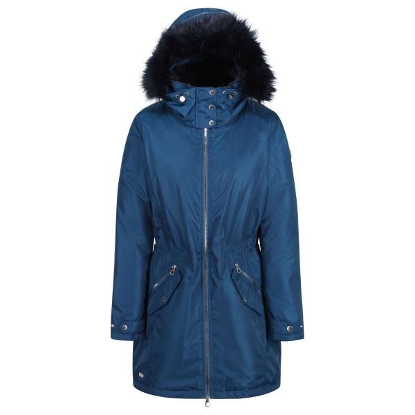 Dámsky zimný kabát Regatta LEXIA modrá