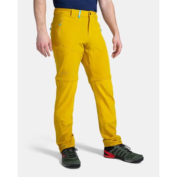 Pánske outdoorové nohavice Kilpi HOSIO-M žltá