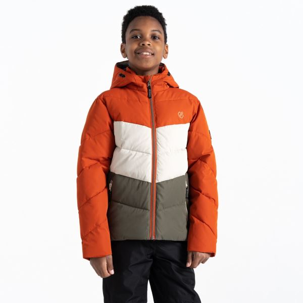Detská zimná bunda Dare2b JOLLY oranžová/zelená