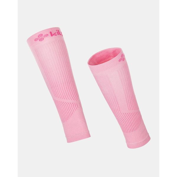 Unisex kompresné návleky Kilpi PRESS-U svetlo ružová