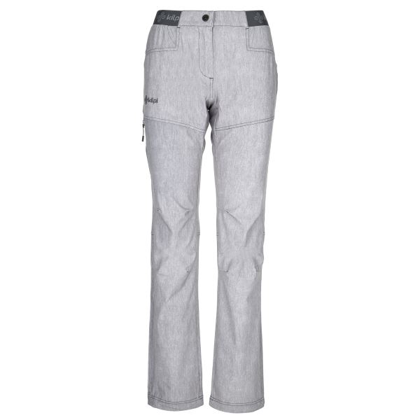 Dámske ľahké outdoorové nohavice Kilpi MIMICRI-W svetlo šedá